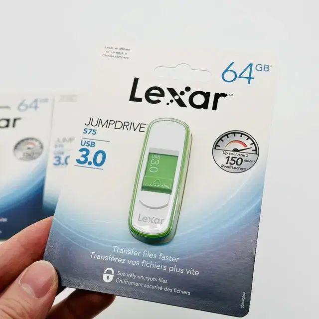 새상품 Lexar 렉사 정품 S75 USB 3.0 64GB 150MB/s