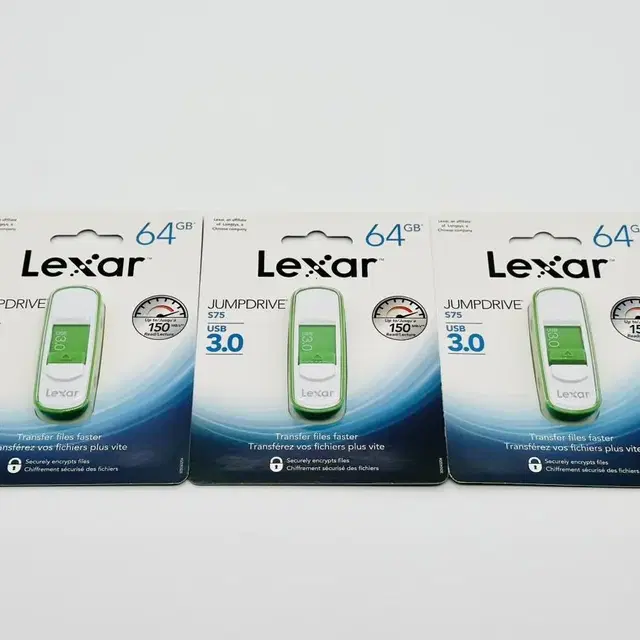 새상품 Lexar 렉사 정품 S75 USB 3.0 64GB 150MB/s