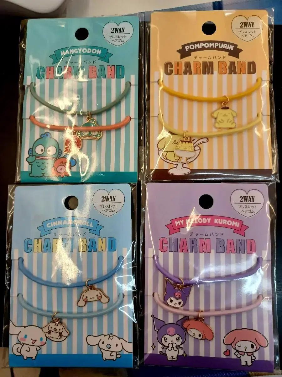 Sanrio Kuromi Mamel Sheena Pompompurin Han Gyodong Headband Wristband (Genuine)