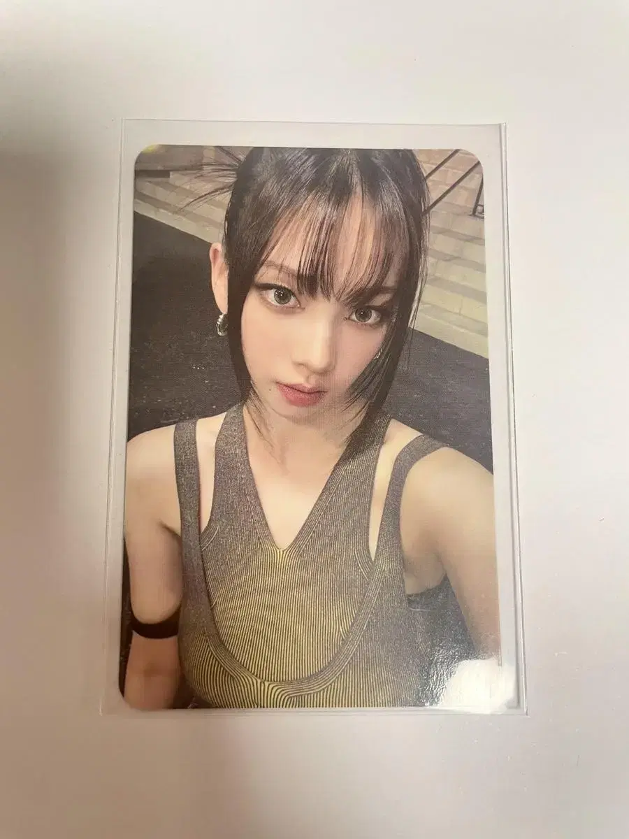 Aespa God the Beat Stamp-On-It karina Photo Card