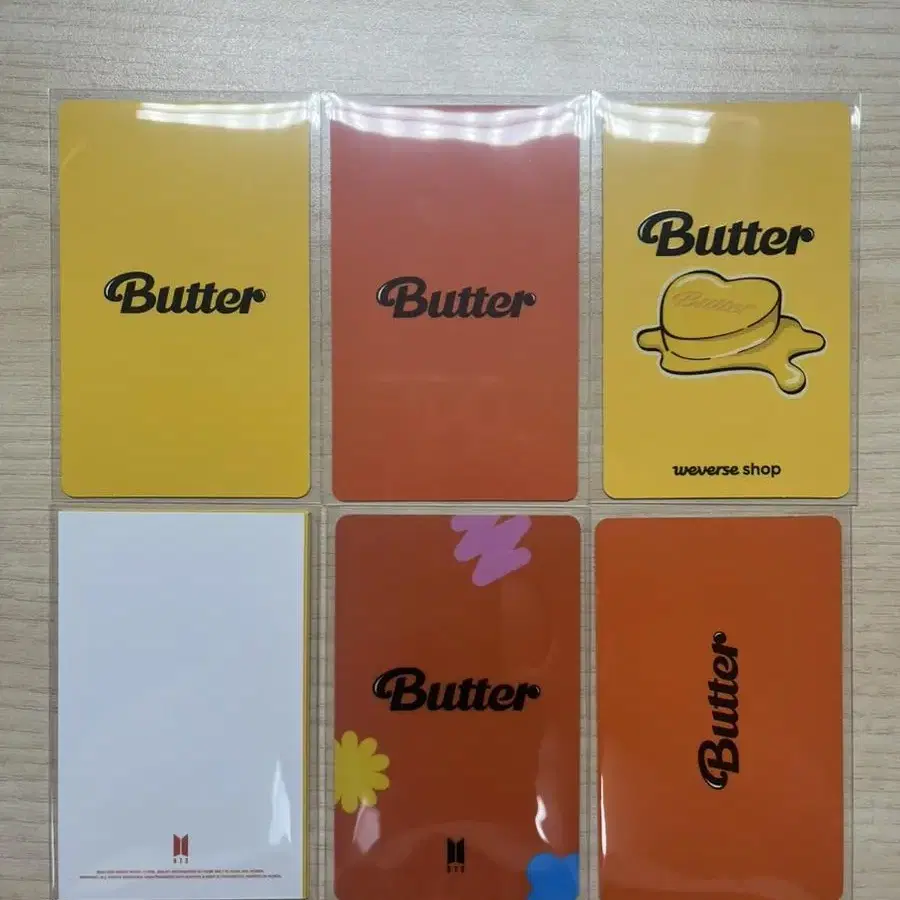 폭덤)) 방탄소년단 뷔 태형 버터 Butter 포카 일괄양도