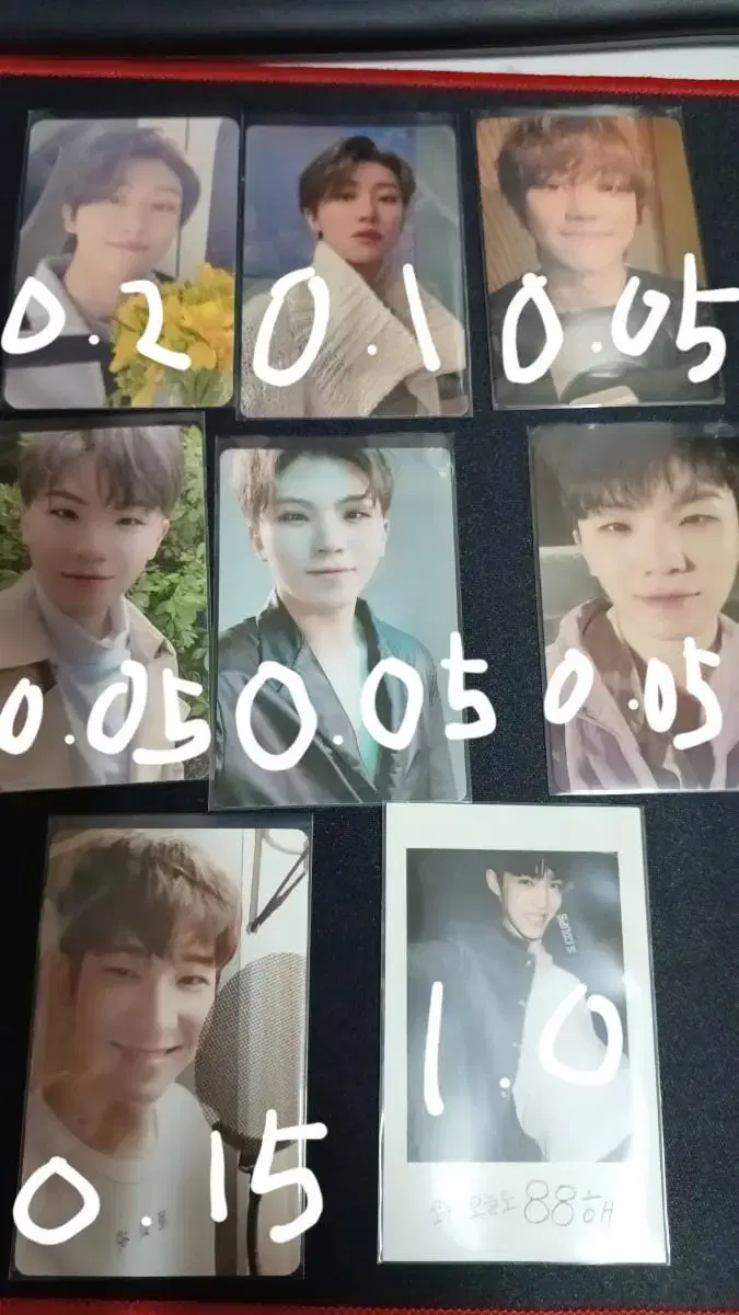 Seventeen photocard sells