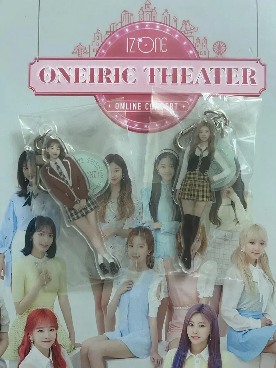 IZ*ONE kim chaewon minjoo Keyring