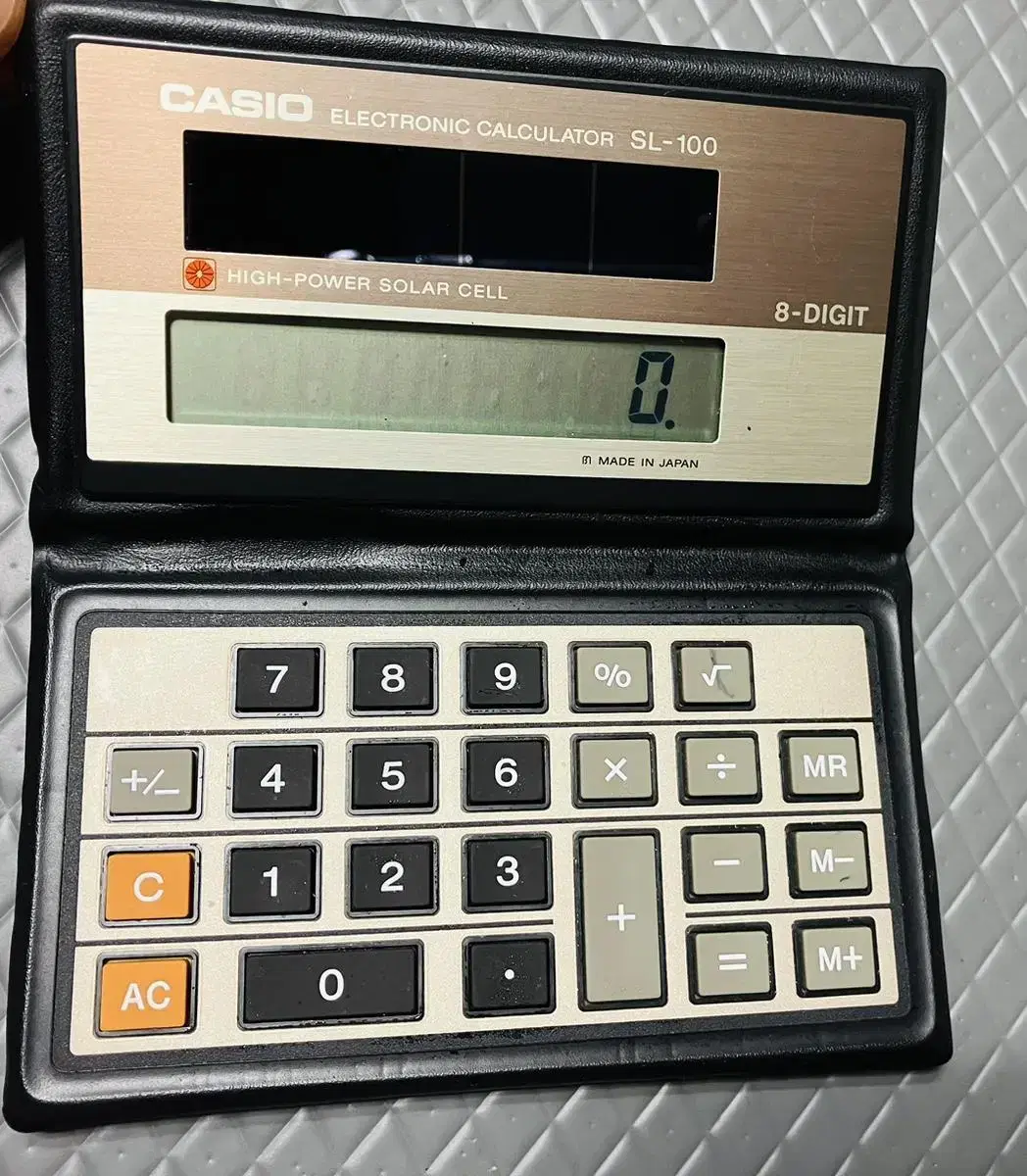 레트로 1980 CASIO 구형 계산기