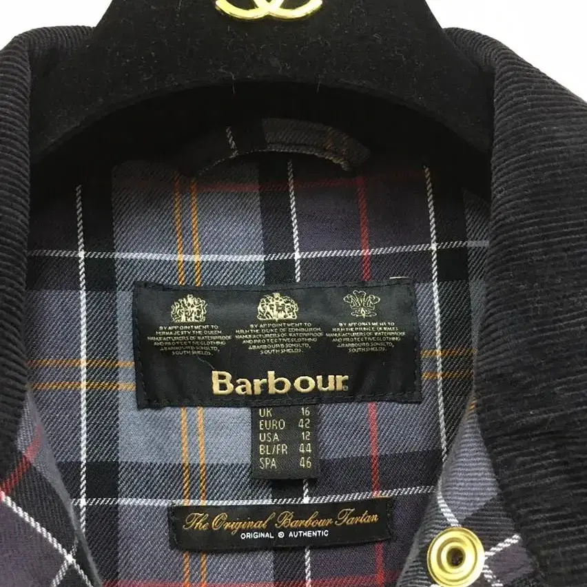 바버 Barbour 정품 블랙 인터네셔날 자켓 여성자켓 EU42사이즈