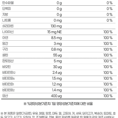 내츄럴플러스 밀크씨슬 멀티미네랄 비타민 900mg x 90정