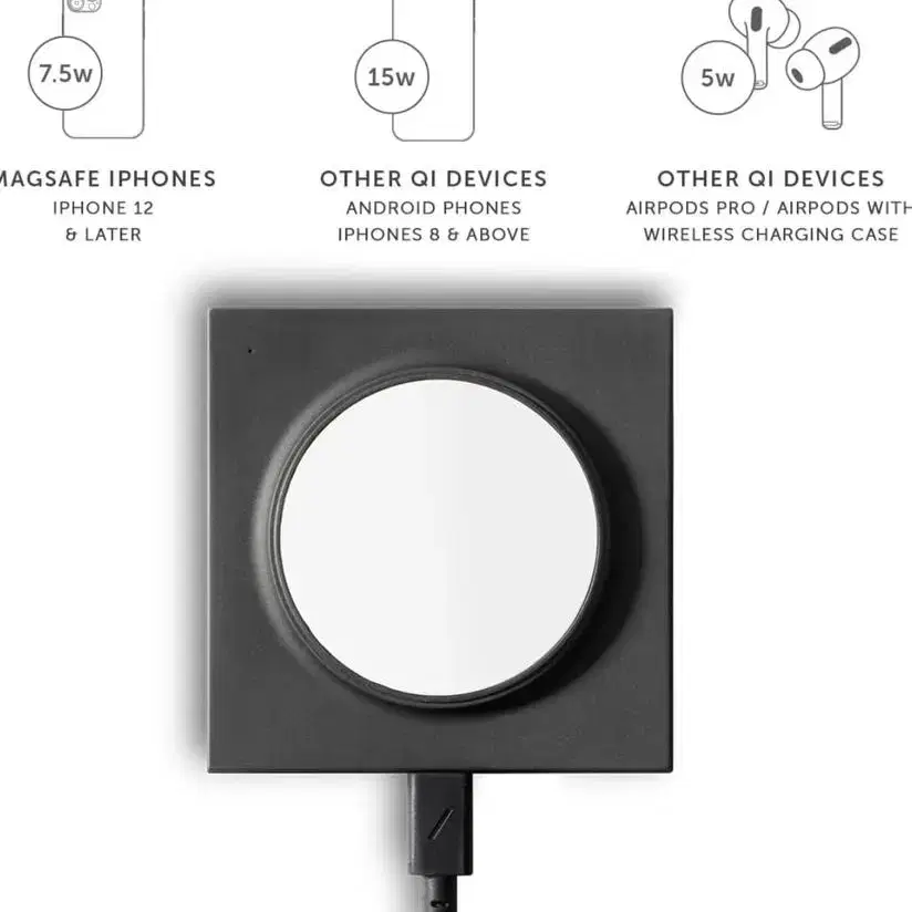 Native Union Magnetic Wireless Charger