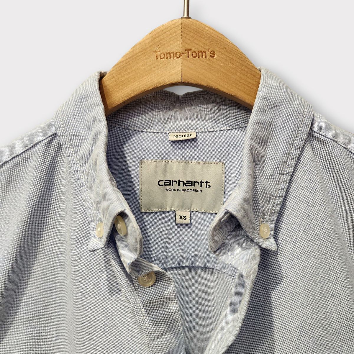 [XS]CARHARTT 칼하트 페이즐리 배색 셔츠