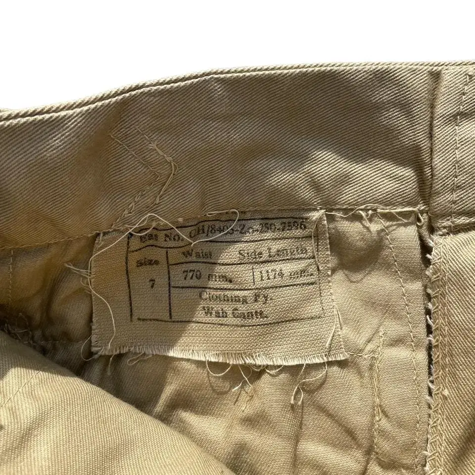 90s pakistan army chino trousers