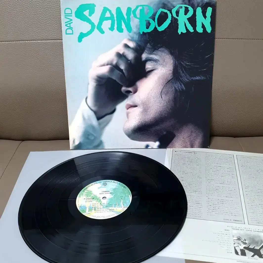 LP ㅡ JAZZ  / David Sanborn 수입원반