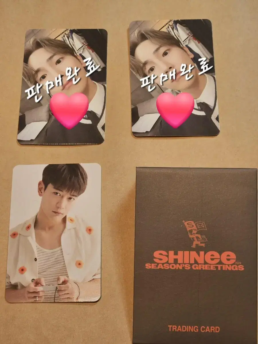 Shinee seasons greetings Random tc Minho