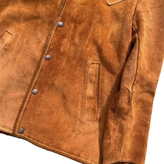 70s pioneer wear suede rancher coat