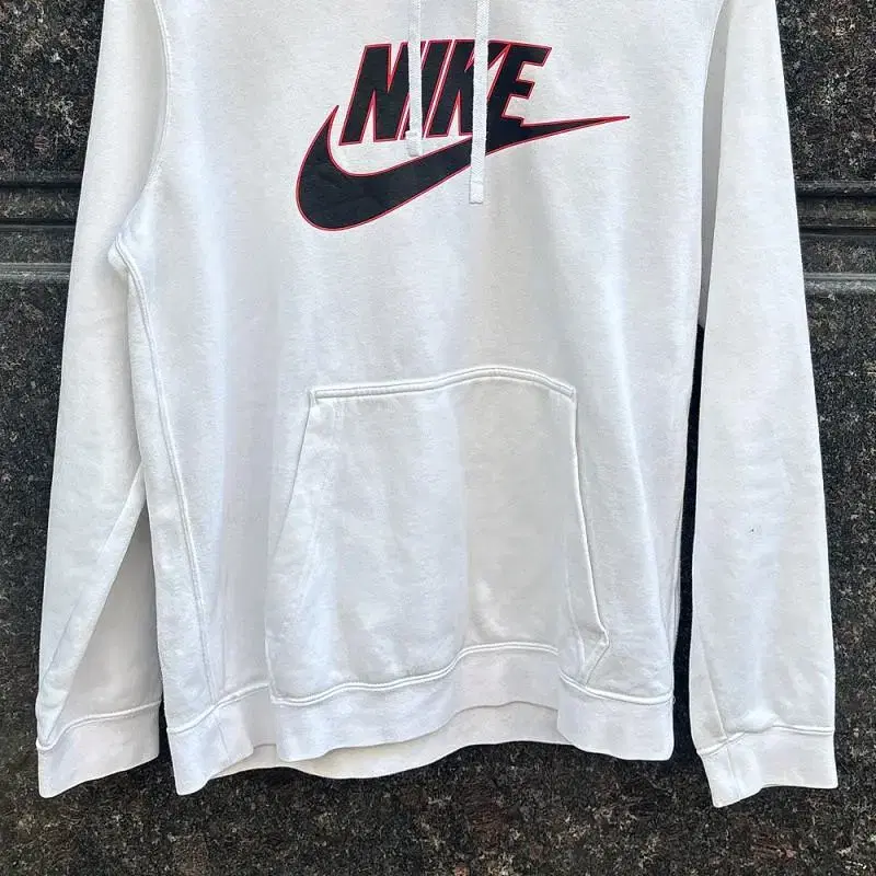 nike 나이키 화이트 스우시 후드