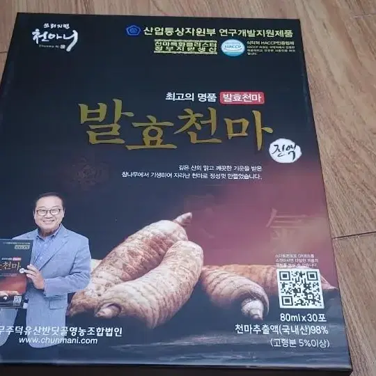 발효천마