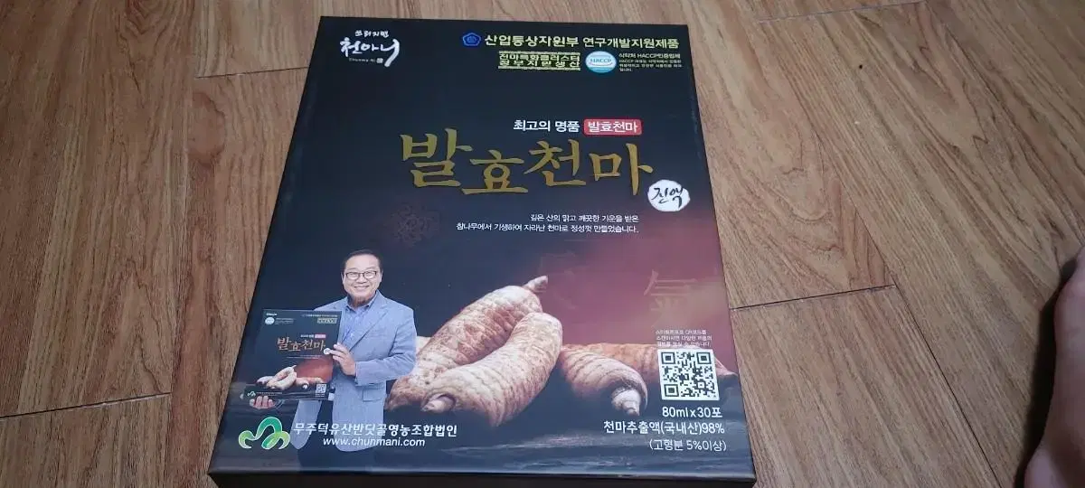 발효천마