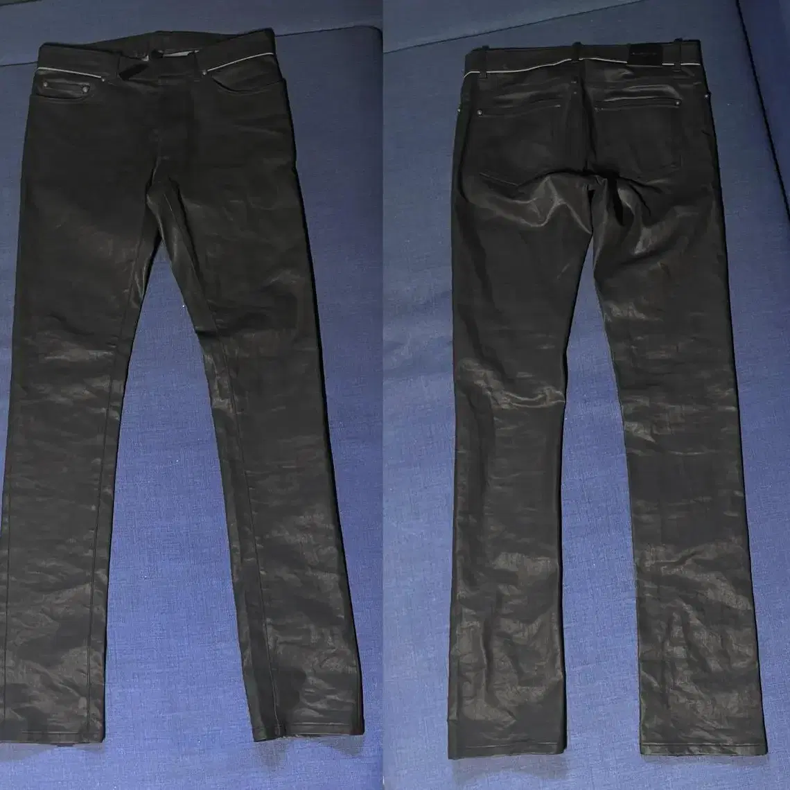 발렌시아가 코팅진 Balenciaga Coated Jeans