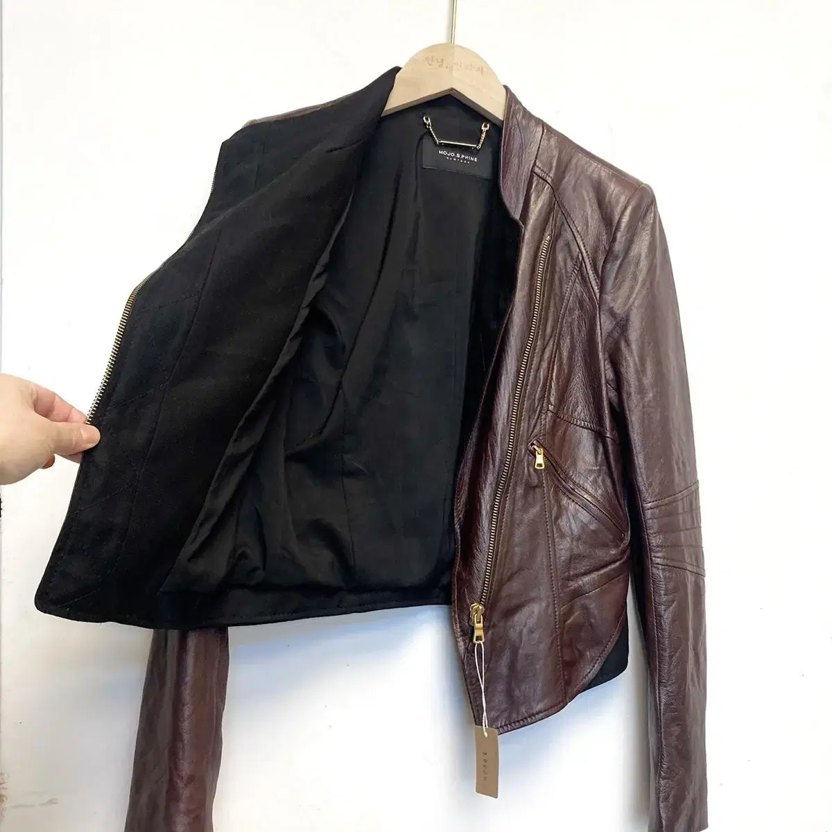 예츠 양가죽 자켓 Size S(55) Yetts Lamb Leather