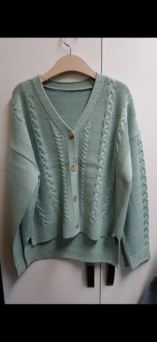 (New Product) Lovely Mint Knit Cardigan