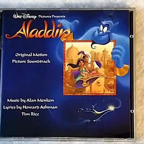 [희귀CD]Aladdin OST 미국판 CD (92년)