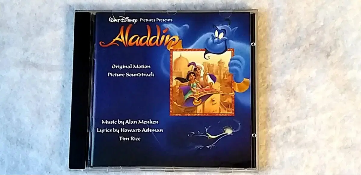 [희귀CD]Aladdin OST 미국판 CD (92년)