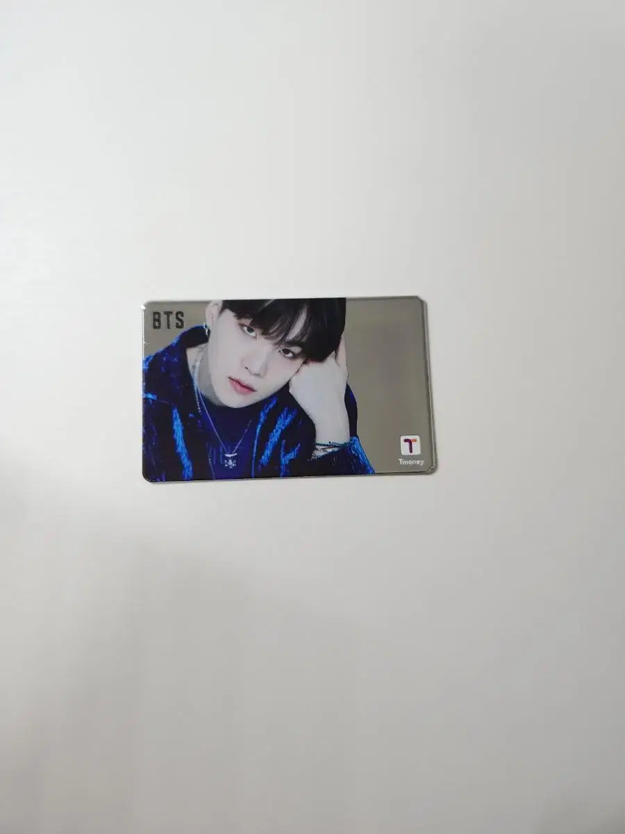 BTS suga Yoon Ki BE T Money Transportation Card