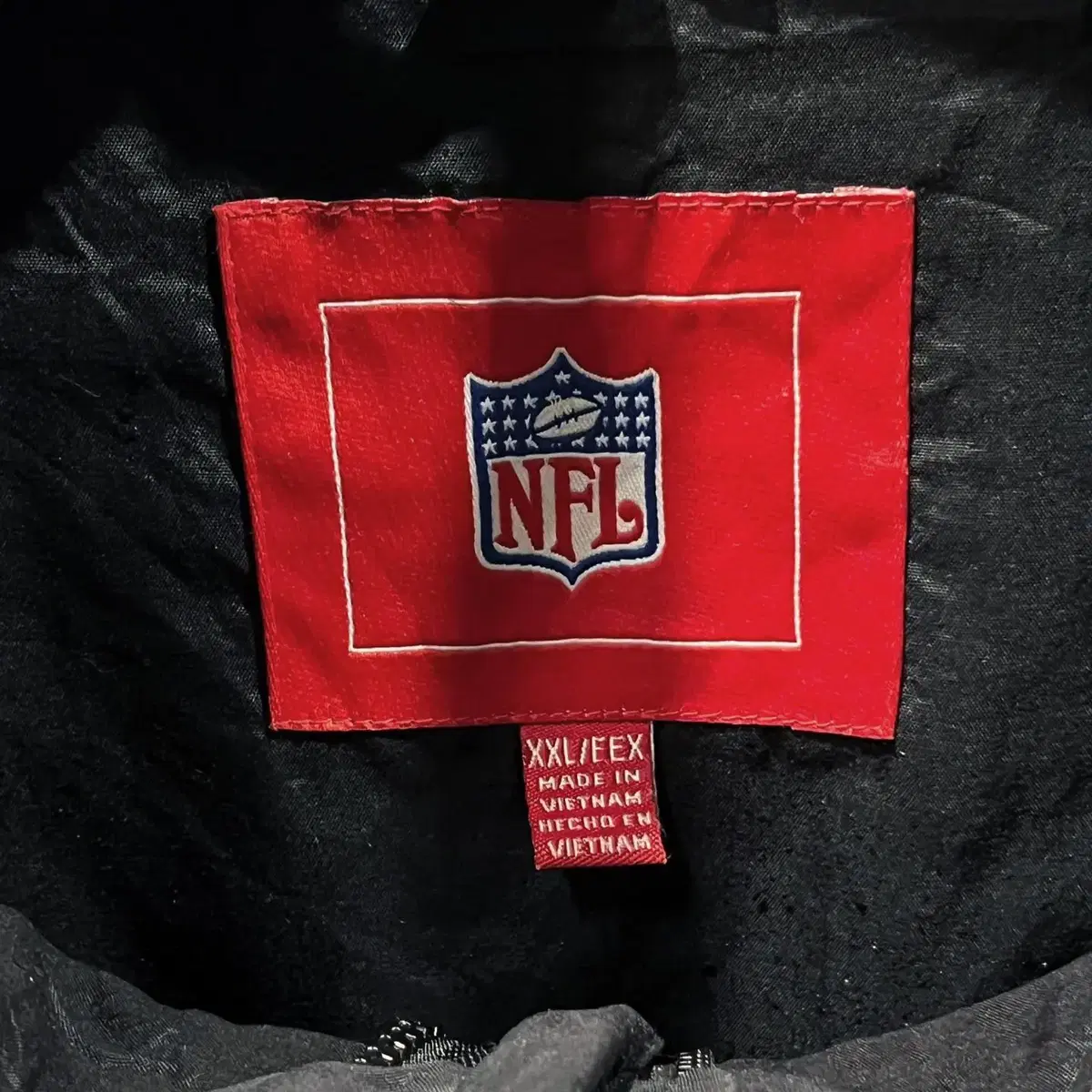 NFL 레드 배색 애리조나 카디널스 후면 빅패치 디테일 바람막이 자켓