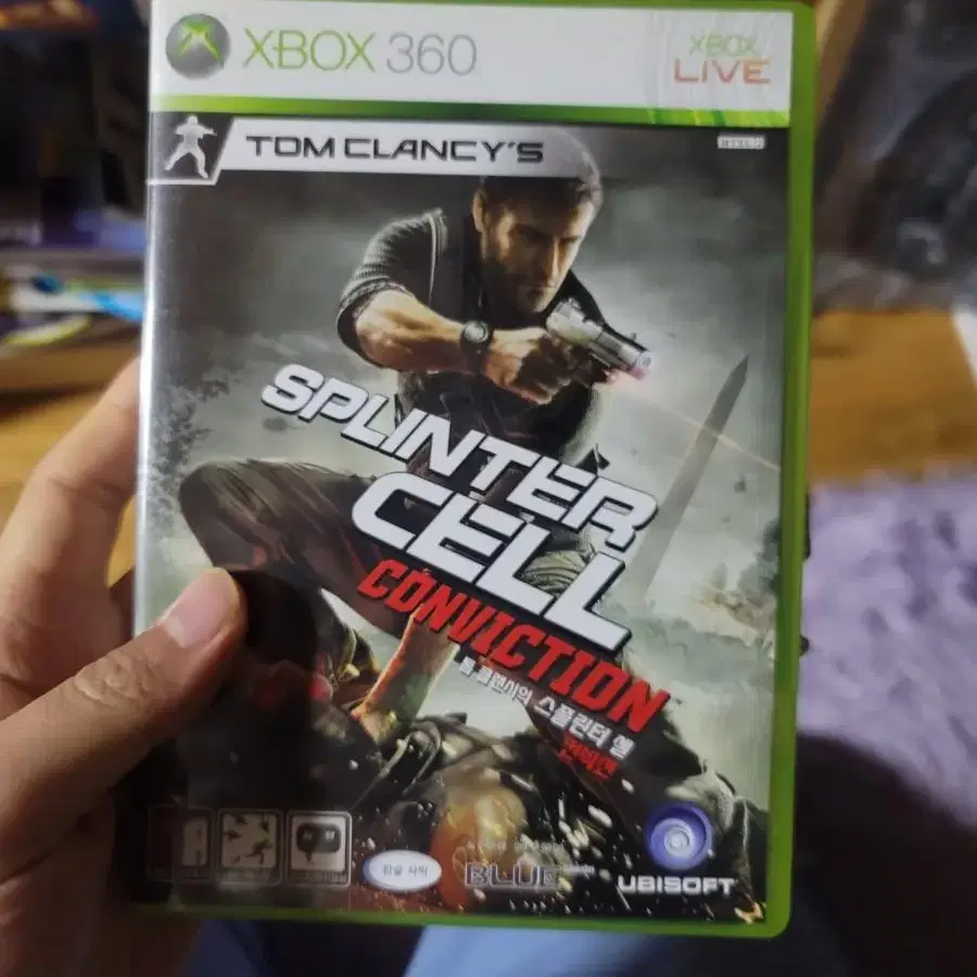 xbox360 스플린터셀 컨빅션 한글판