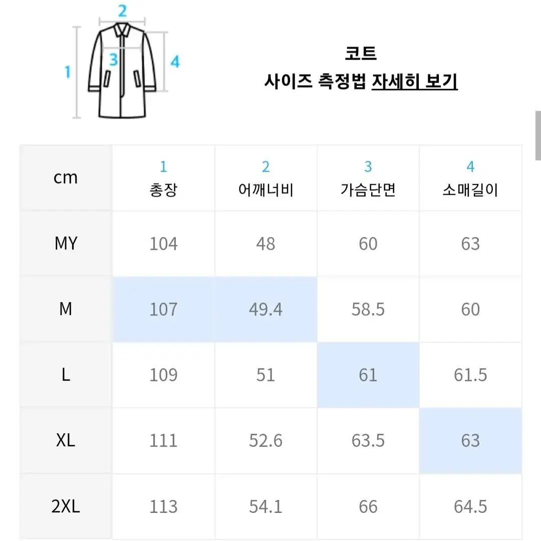 무탠다드 싱글 트렌치 코트 m사이즈