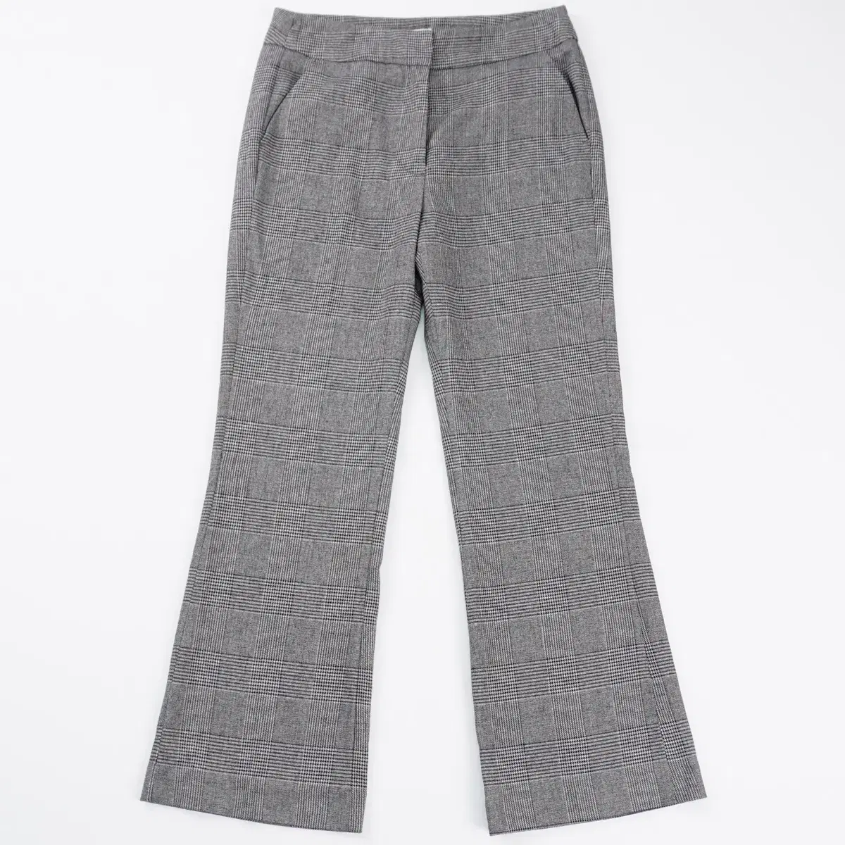 Nine Women's Houndstooth Spandex Bootcut Slacks 27