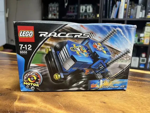 중고) 올드 레고 LEGO 8668 싸이드라이더 55 RACERS