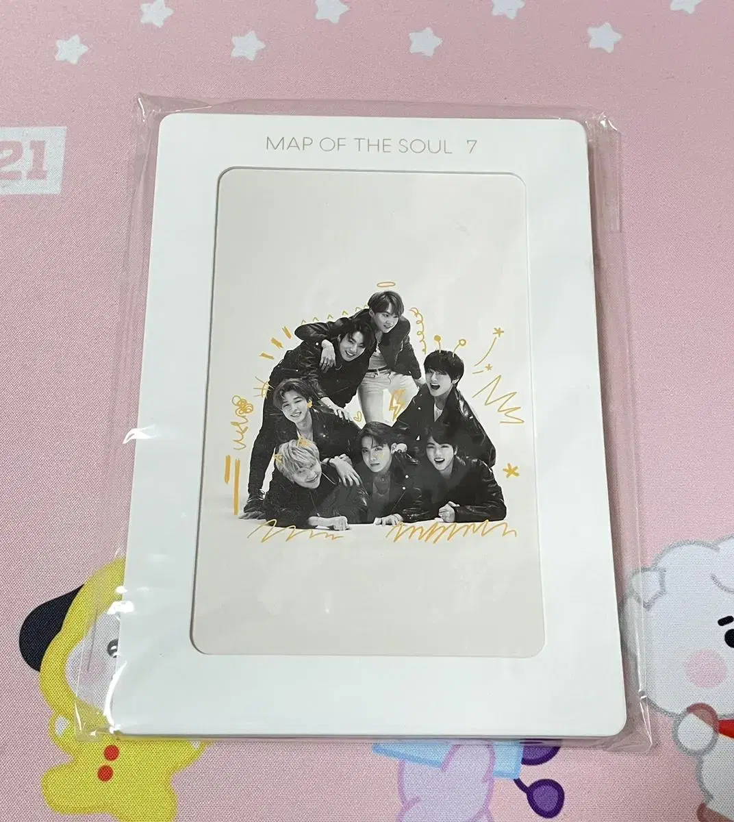 Unsealed) bangtan BTS Map of the Soul7 weverse Pre-Order Benefit Picture Frame