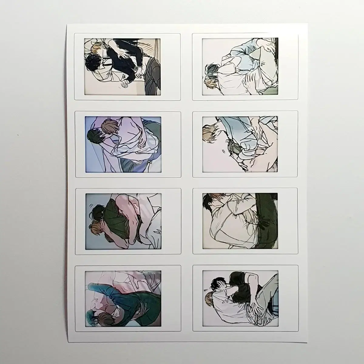 Into the Thrill 독액님 1차 비엘 BL 프린팅박스 프박 인화사진 polaroid