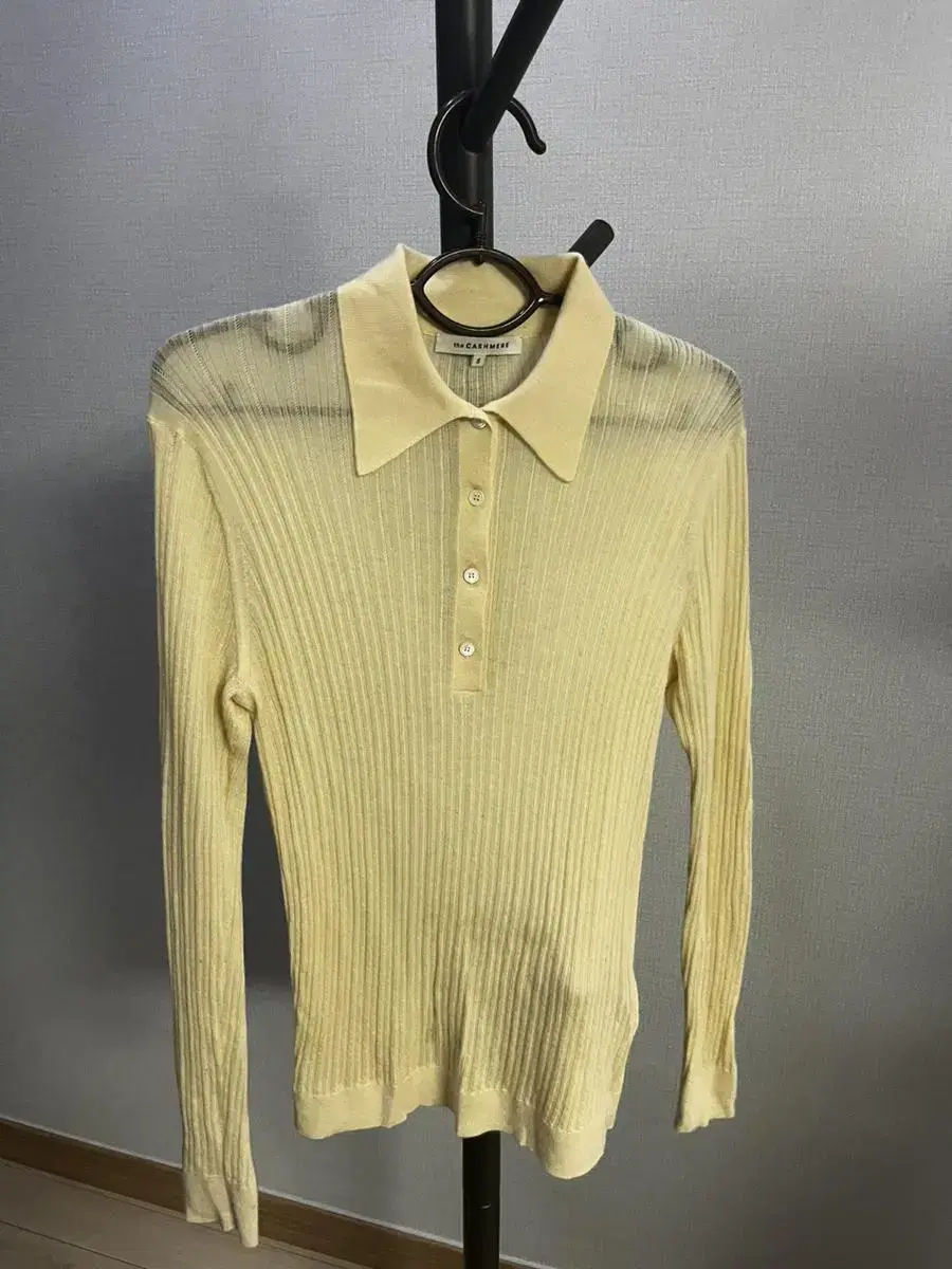 thecashmere yellow knit