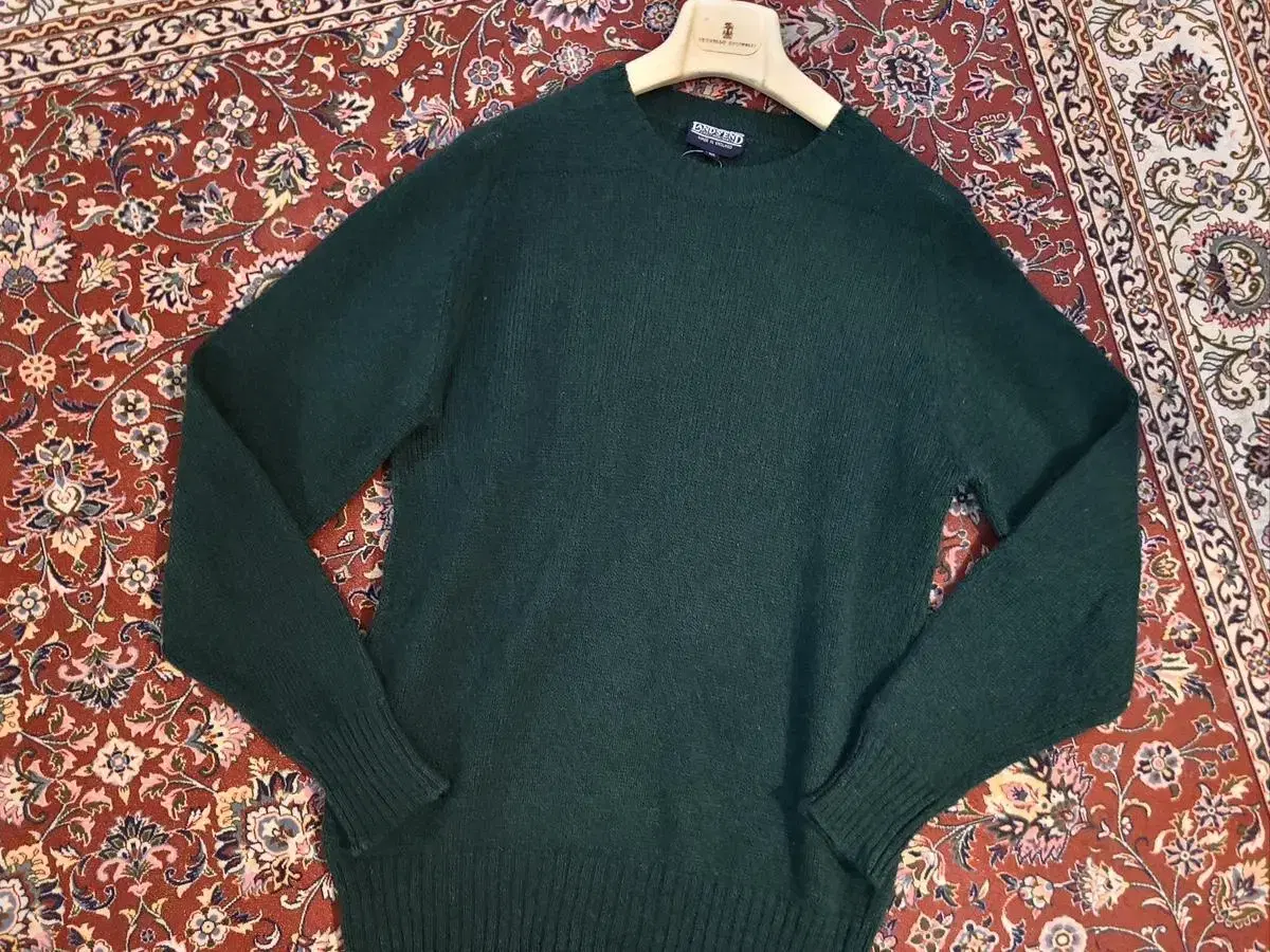 Land's Ends Shetland Wool Knit