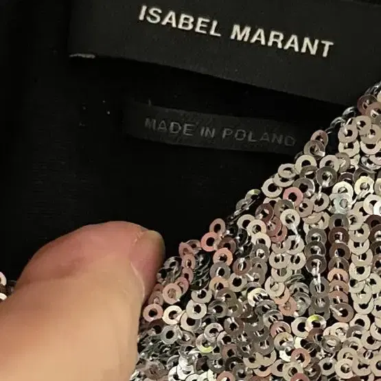 이자벨마랑 Isabel Marant 스팽글 탑 미착용