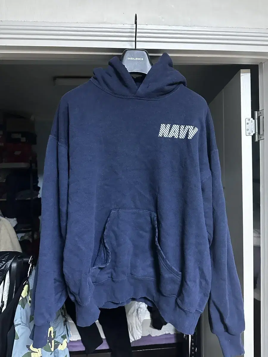 90s USA U.S. NAVY 미해군 후드티