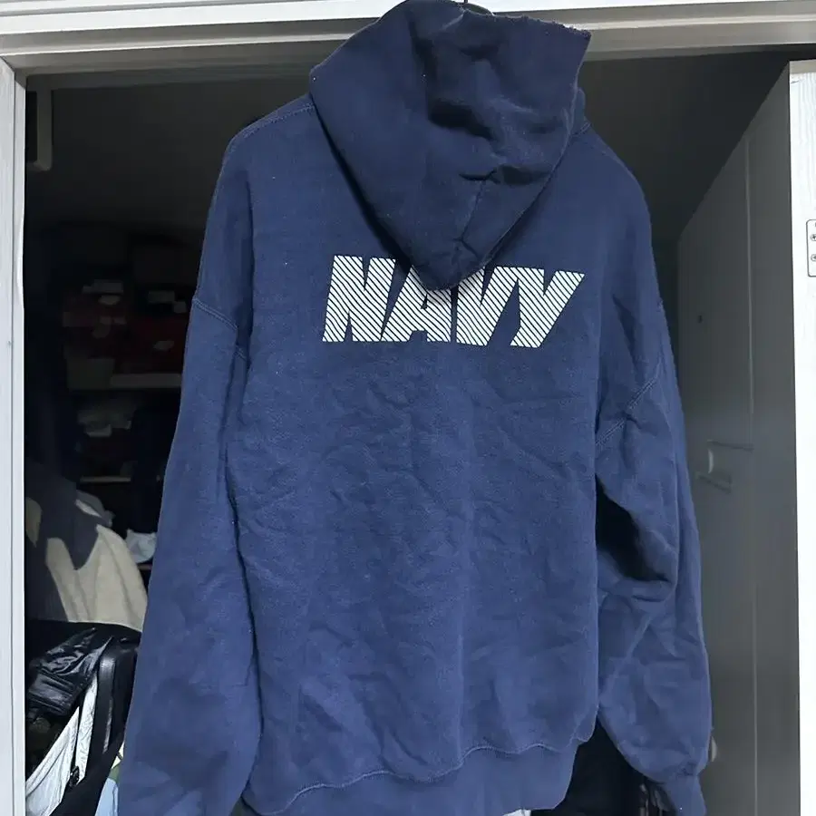 90s USA U.S. NAVY 미해군 후드티