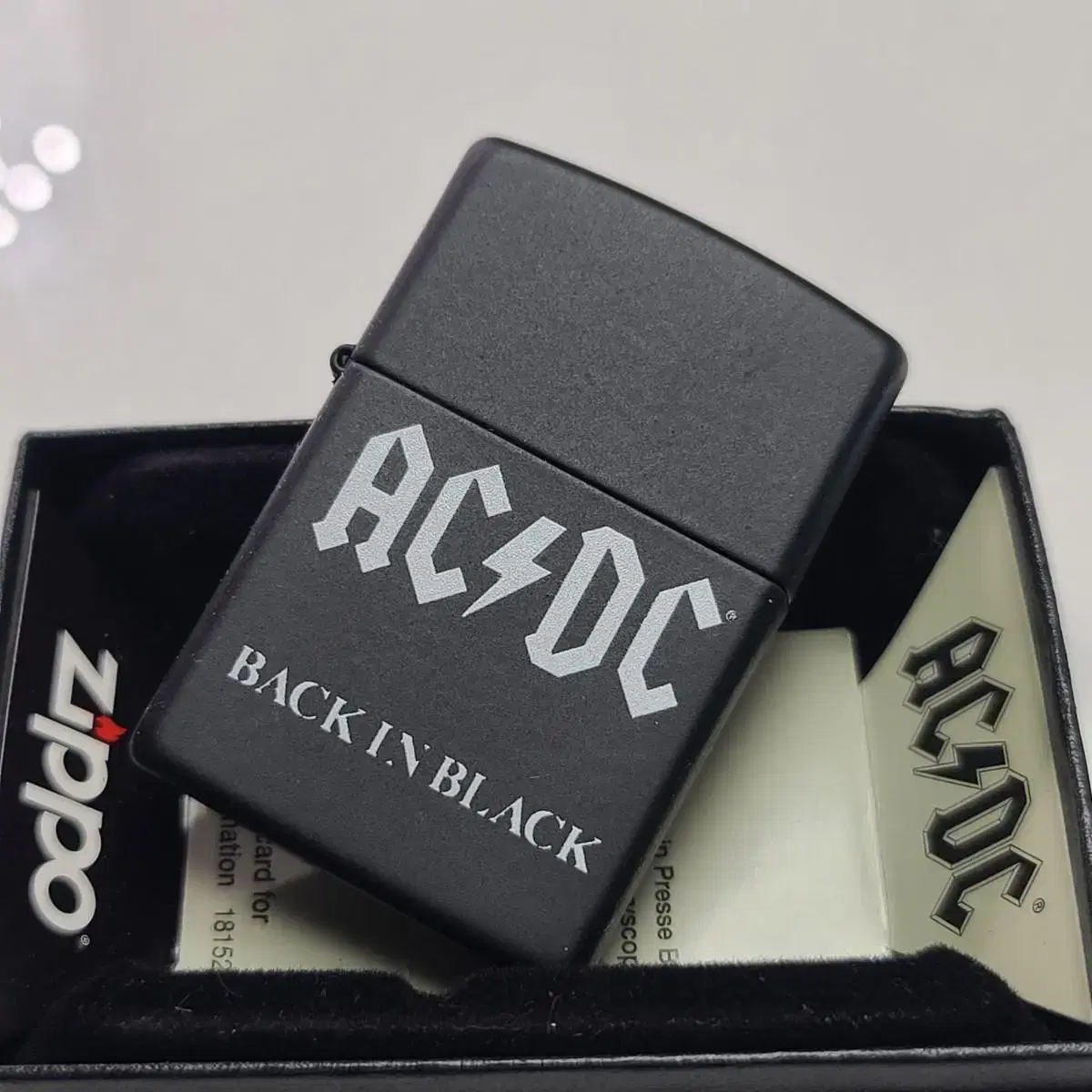 미개봉 정품 ACDC DESIGN 새 지포라이터