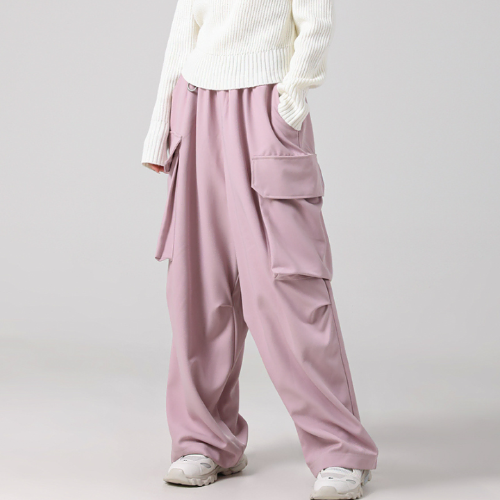 어반드레스 Flex Big Pocket Wide Pants PINK