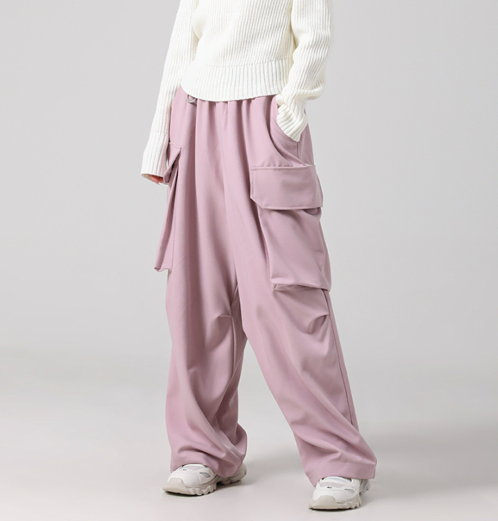 어반드레스 Flex Big Pocket Wide Pants PINK