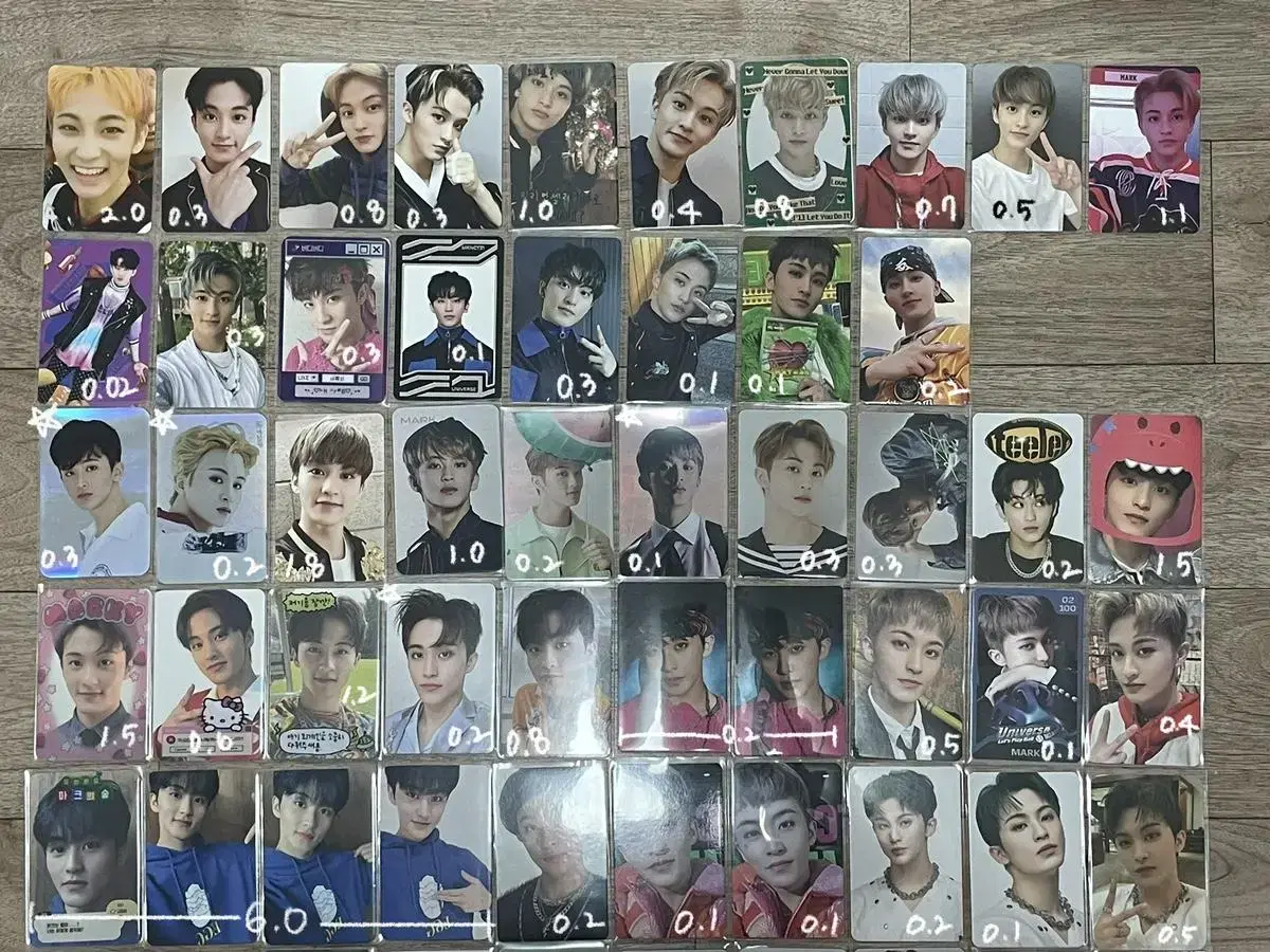 Mark photocard bulk WTS