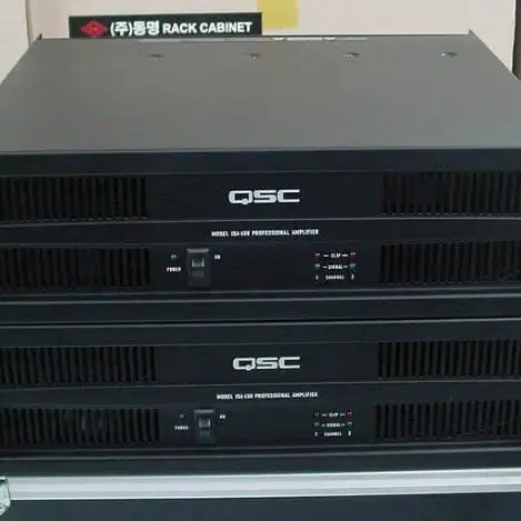 (중고)QSC 파워앰프 ISA450 (850와트)