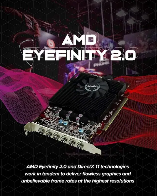 VisionTek 라데온 HD7750 Eyefinity6