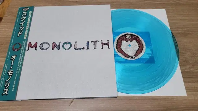 Squid - O Monolith LP 일본 한정판 투명블루반 판매