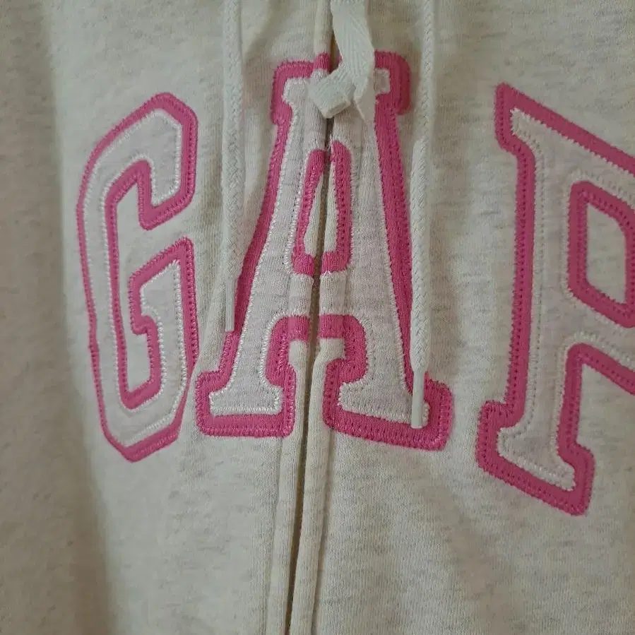 GAP 기모 집업 후드 오트밀 XL 티