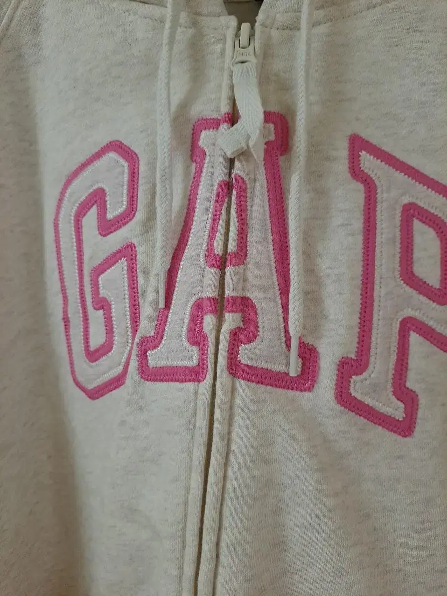 GAP 기모 집업 후드 오트밀 XL 티