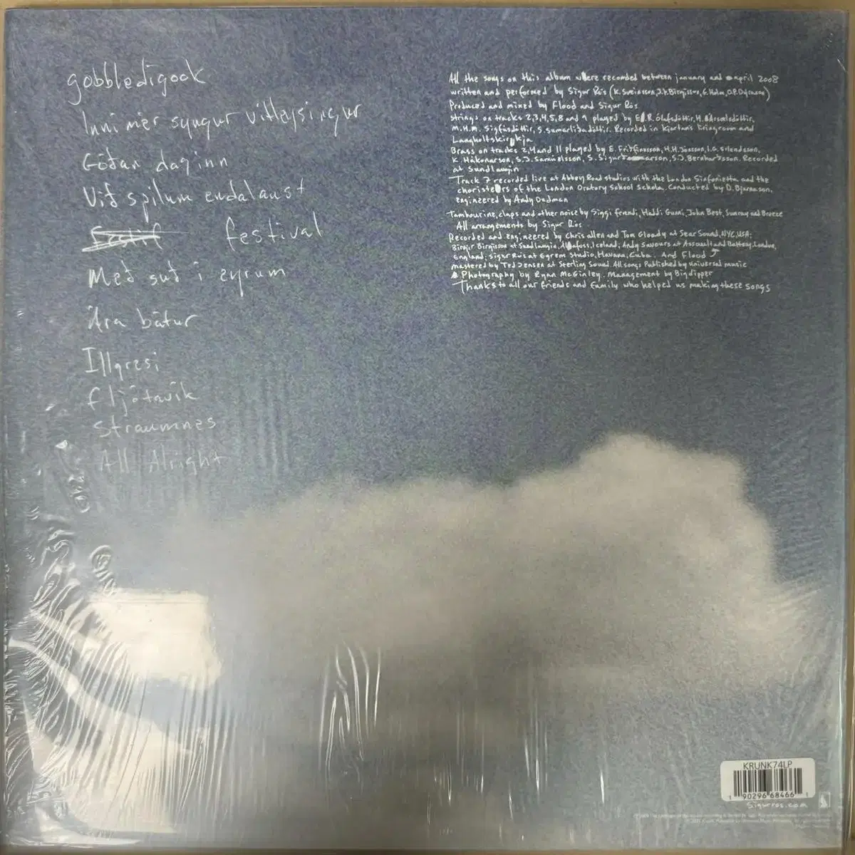 SIGUR ROS - Med Sud I Eyrum Vid lp