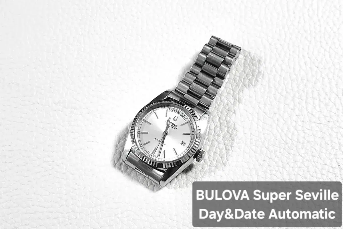 부로바 슈퍼세빌데이데이트오토매틱 36mm (BULOVA)