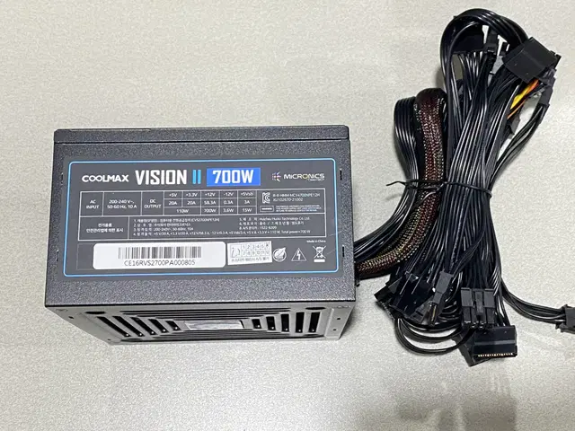 25년 11월까지 마이크로닉스 COOLMAX VISION II 700W