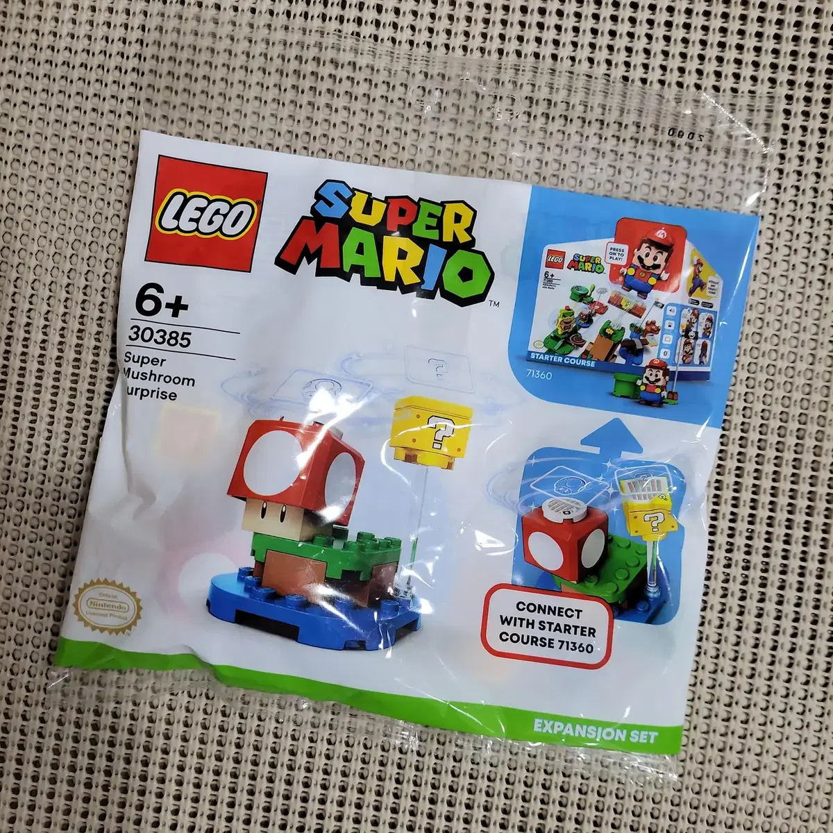 Lego Super Mario Mushroom LEGO Character Pack Series Poison